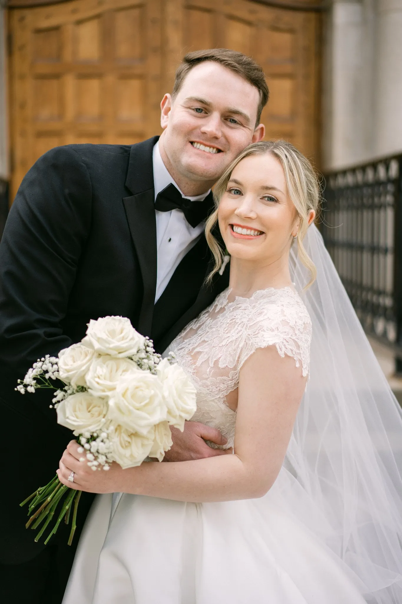 Bridal floral arrangement at The Broadmoor