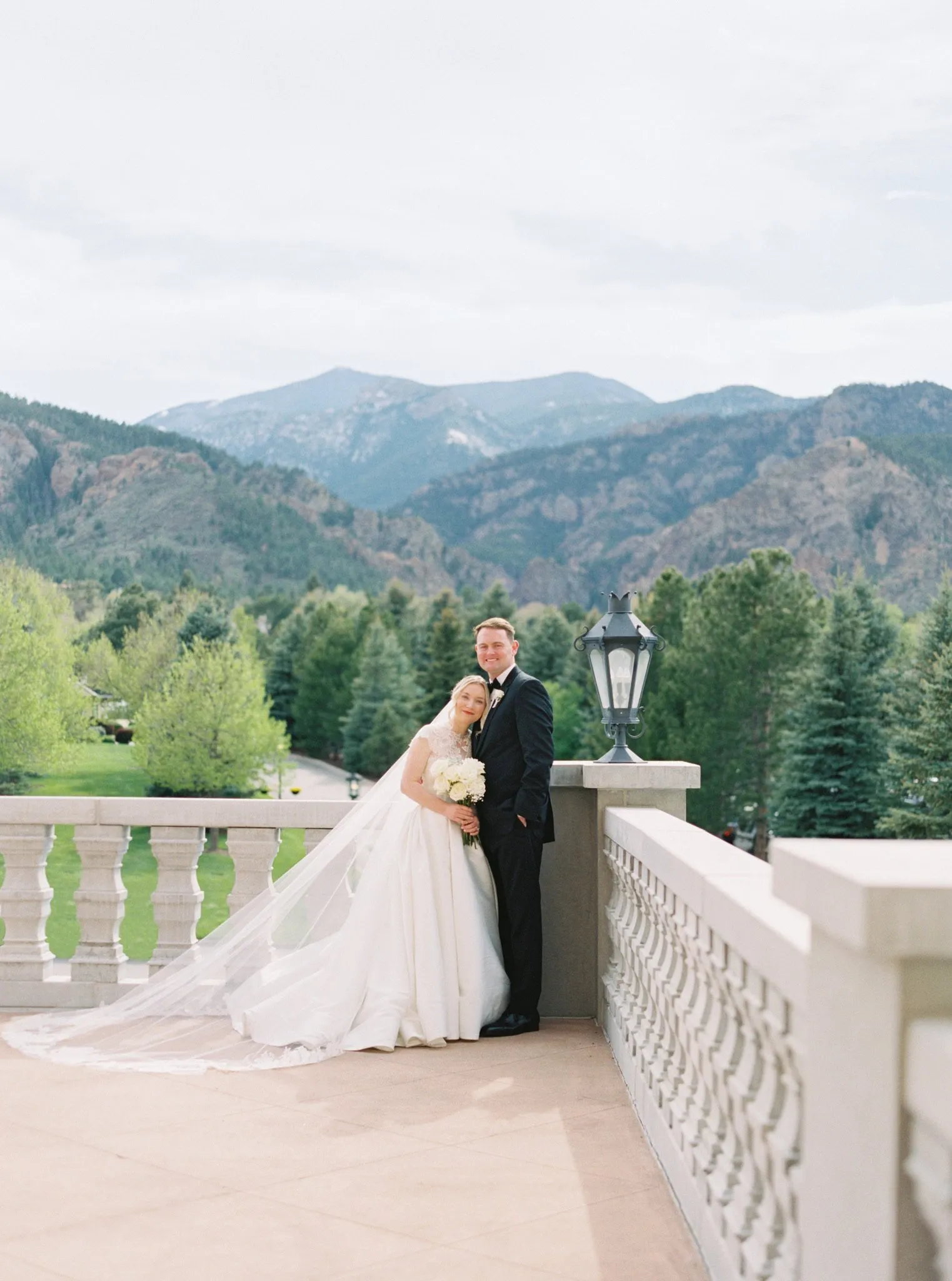 Final reception scene at The Broadmoor