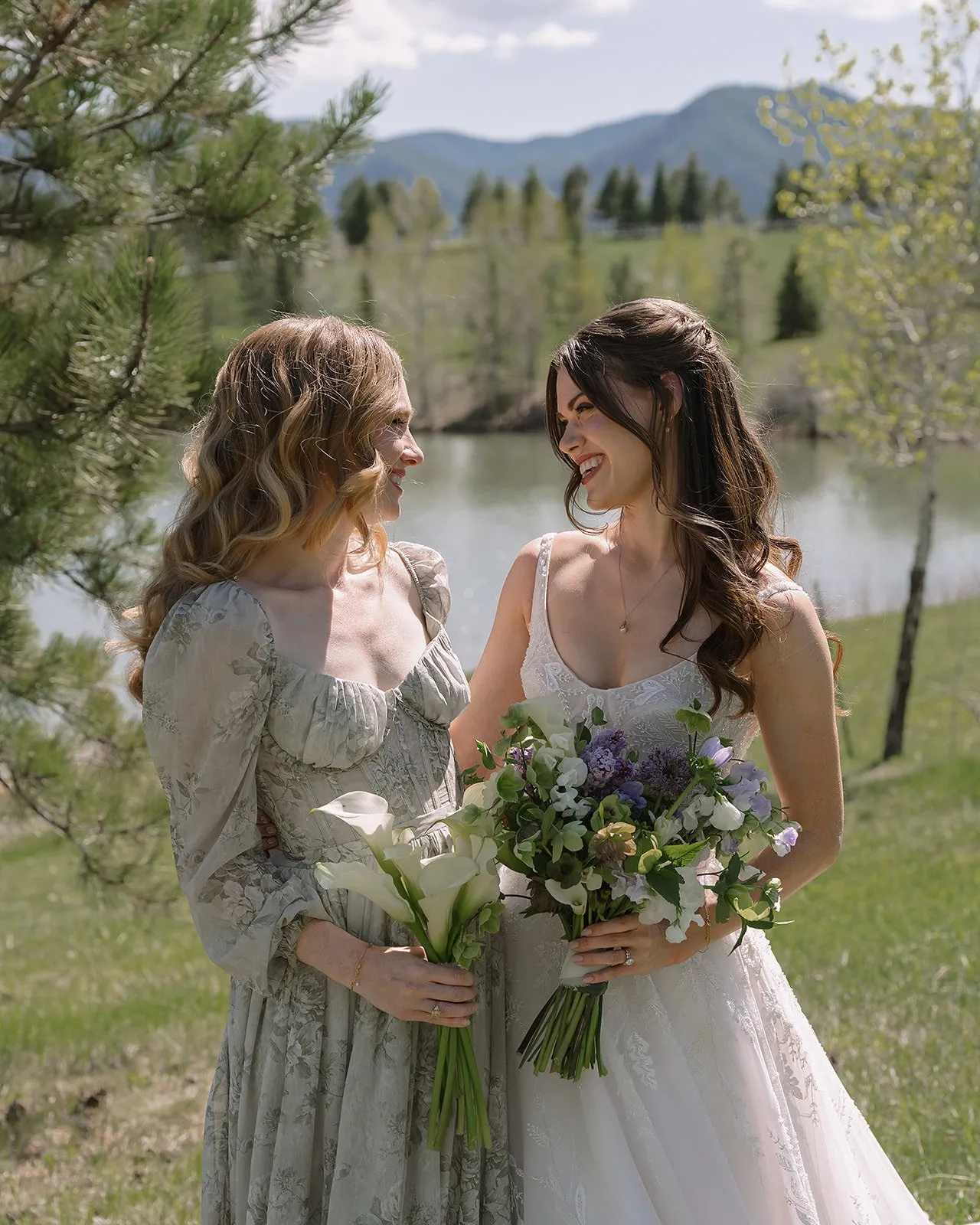 Wedding celebration at Spruce Mountain Ranch